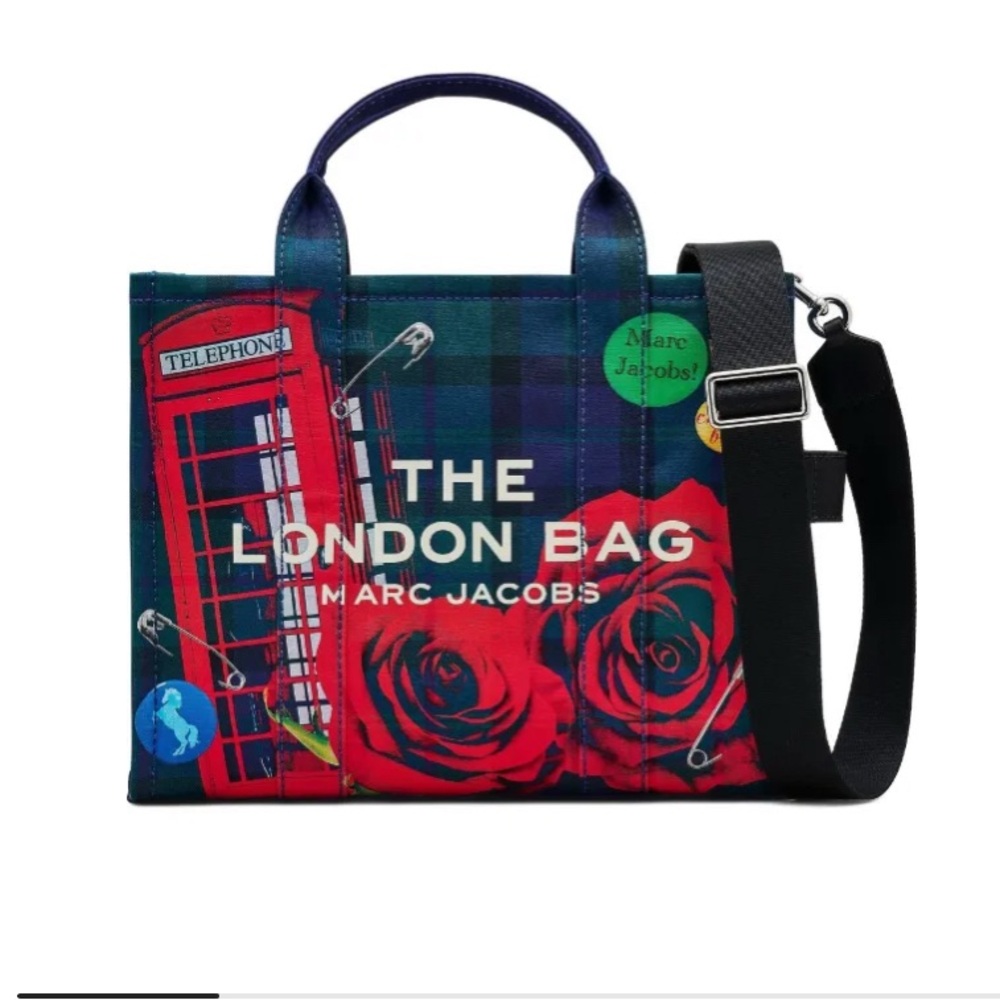 Marc Jacobs The London Bag - Red and Blue